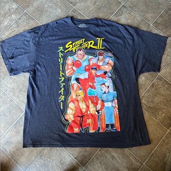 Street Fighter II T shirt - Picture 1 of 3